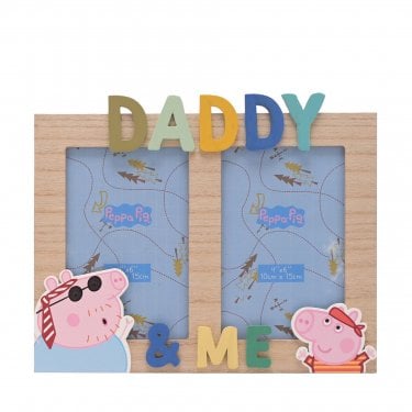 Hasbro Peppa Pig Daddy & Me Photo Frame 4" x 6", 20.2 x 1.9 x 24.9cm