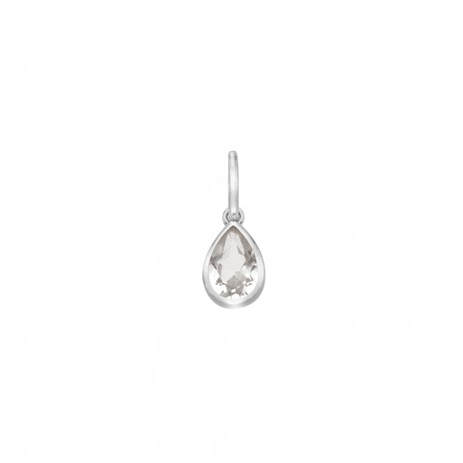 Hot Diamonds  Birthstone April Birthstone Charm   