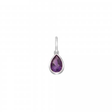 Hot Diamonds Birthstone February Birthstone Charm  