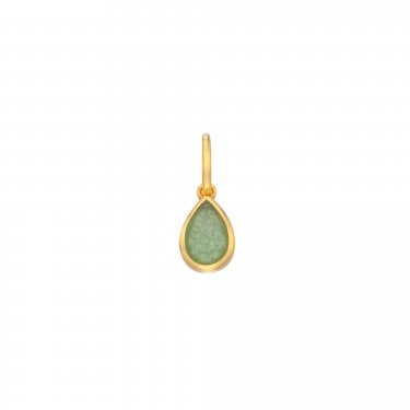 Hot Diamonds Birthstone Gold Tone March Birthstone Charm  