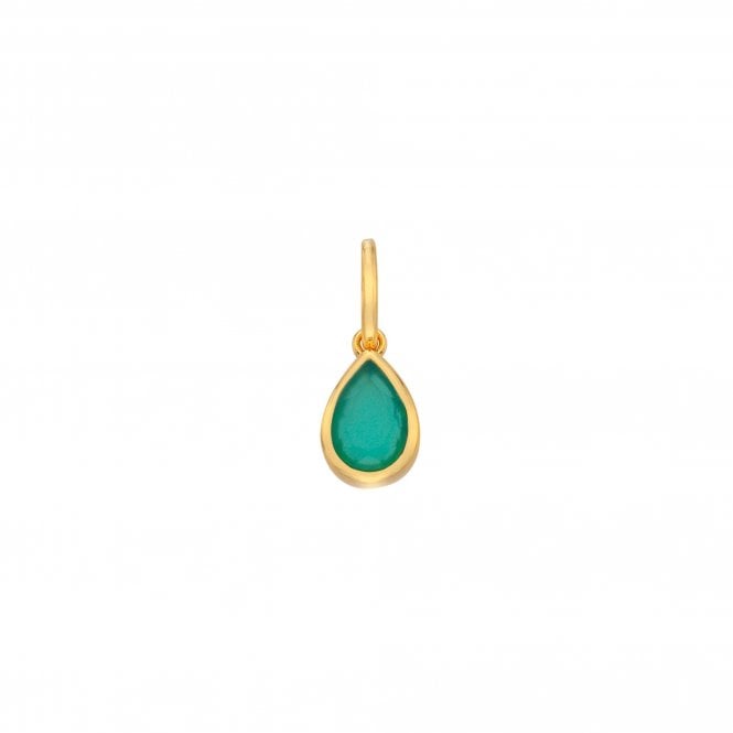 Hot Diamonds  Birthstone Gold Tone September Birthstone Charm 