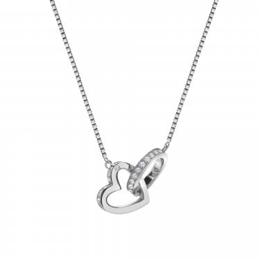 Hot Diamonds Devotion Necklace 2.5 x 1.5cm, 40-45cm   