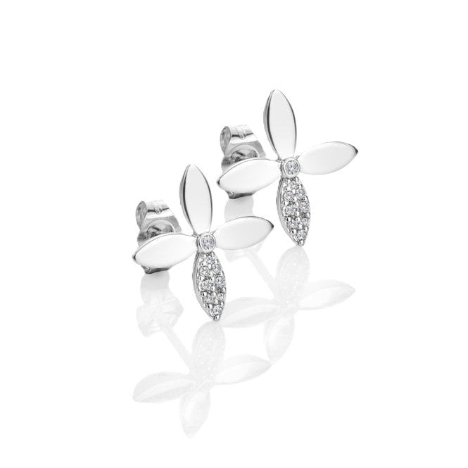 Hot Diamonds  Eden Stud Earrings 1.5cm x 1.5cm