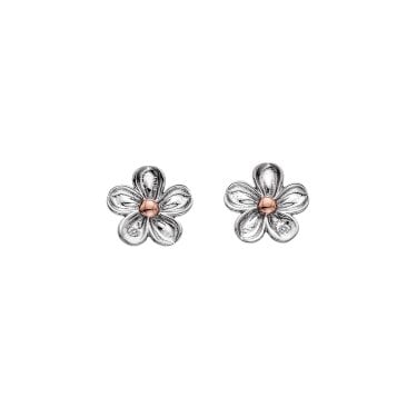 Hot Diamonds Forget Me Not Stud Earrings 1.2cm 