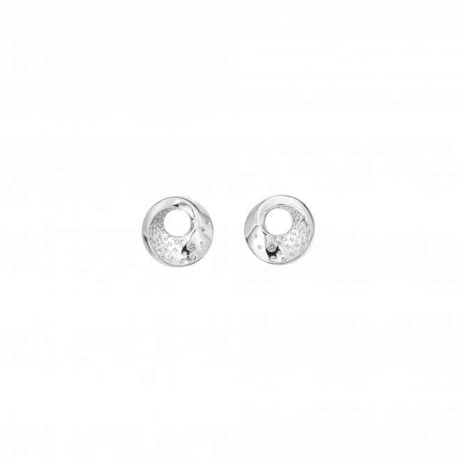 Hot Diamonds  Quest Circle Stud Earrings 0.9 x 0.9cm