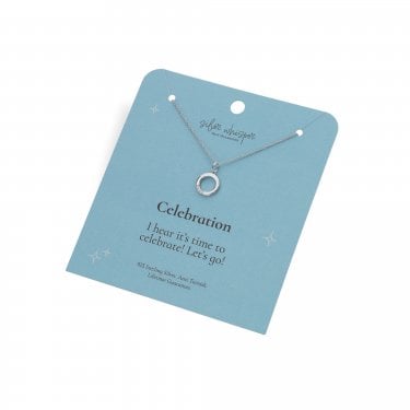 Hot Diamonds Silver Whisper 'Celebration' Necklace 40cm + 5cm