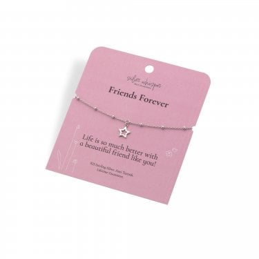 Hot Diamonds Silver Whisper 'Friends Forever' Bracelet 16cm + 4cm 