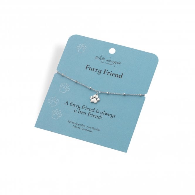 Hot Diamonds  Silver Whisper 'Furry Friend' Bracelet 16cm + 4cm