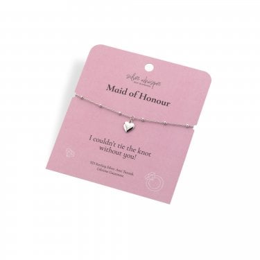 Hot Diamonds Silver Whisper 'Maid of Honour' Bracelet 16cm + 4cm 
