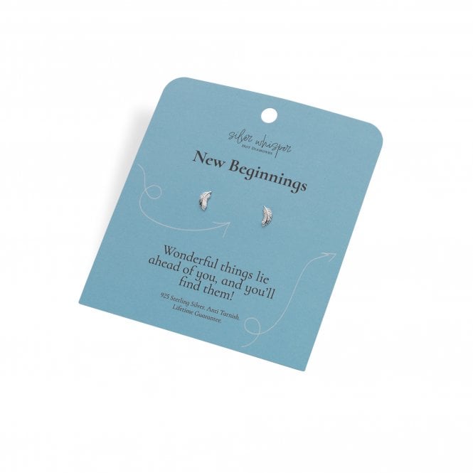 Hot Diamonds  Silver Whisper 'New Beginnings' Stud Earrings