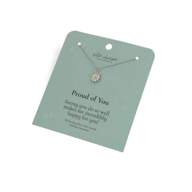 Hot Diamonds  Silver Whisper 'Proud of You' Necklace 40cm + 5cm