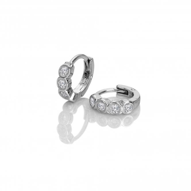 Hot Diamonds  Tender Huggie Hoop Earrings 8mm