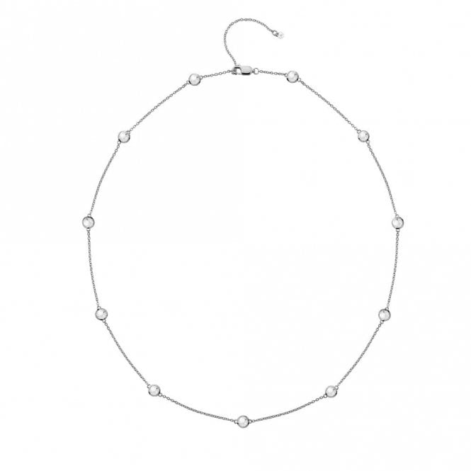 Hot Diamonds  Tender White Topaz Intermittent Necklace 40 + 5cm