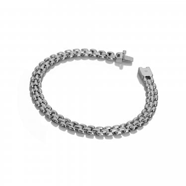 Hot Diamonds Woven Chain Bracelet 18.5cm 