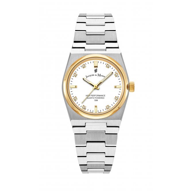 Jacques Du Manoir  Ladies Horizon Stainless Steel Watch
