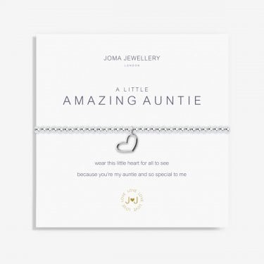 Joma Jewellery A Little 'Amazing Auntie' Bracelet 17.5cm Stretch