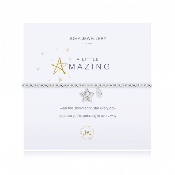 Joma Jewellery  A Little 'Amazing' Bracelet 17.5cm Stretch