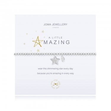 Joma Jewellery A Little 'Amazing' Bracelet 17.5cm Stretch