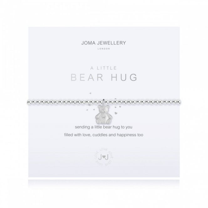 Joma Jewellery  A Little 'Bear Hug' Bracelet 17.5cm Stretch