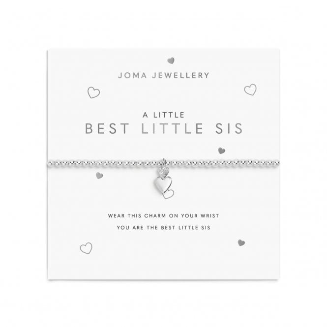 Joma Jewellery  A Little 'Best Little Sis' Bracelet 17.5cm Stretch