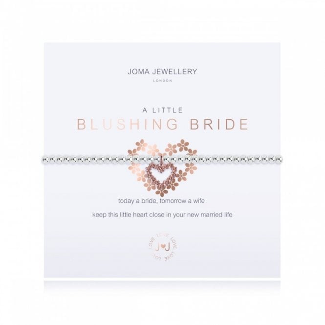 Joma Jewellery  A Little 'Blushing Bride' Bracelet 17.5cm Stretch