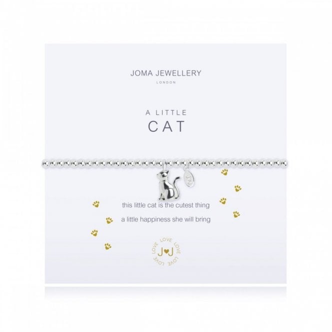 Joma Jewellery  A Little 'Cat' Bracelet 17.5cm Stretch