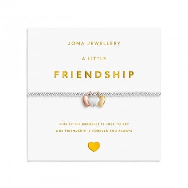 Joma Jewellery A Little Charmed Moments 'Friendship' Bracelet 17.5cm Stretch