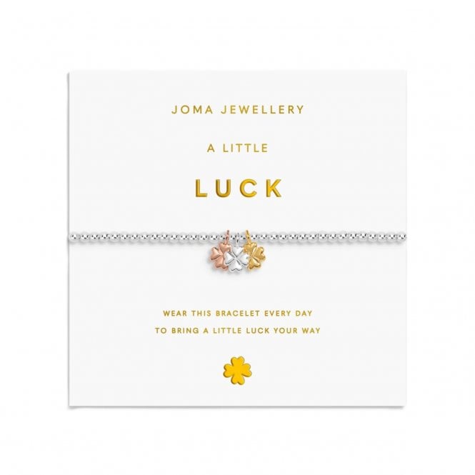 Joma Jewellery  A Little Charmed Moments 'Luck' Bracelet 17.5cm Stretch