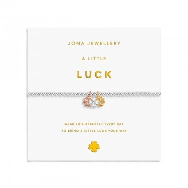 Joma Jewellery A Little Charmed Moments 'Luck' Bracelet 17.5cm Stretch