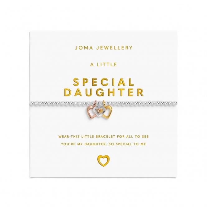 Joma Jewellery  A Little Charmed Moments 'Special Daughter' Bracelet 17.5cm Stretch