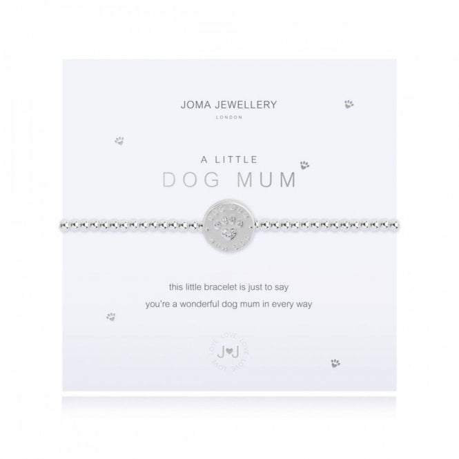 Joma Jewellery  A Little 'Dog Mum' Bracelet 17.5cm Stretch