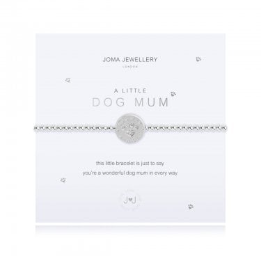 Joma Jewellery A Little 'Dog Mum' Bracelet 17.5cm Stretch
