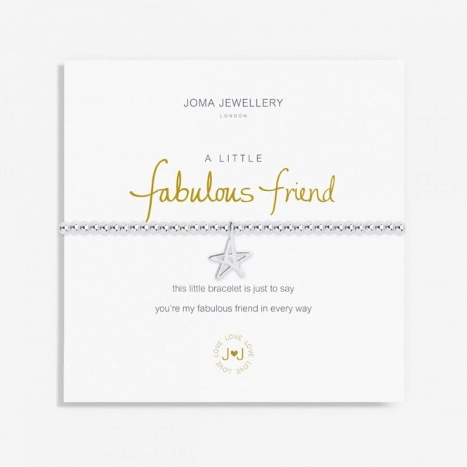 Joma Jewellery  A Little 'Fabulous Friend' Bracelet 17.5cm Stretch