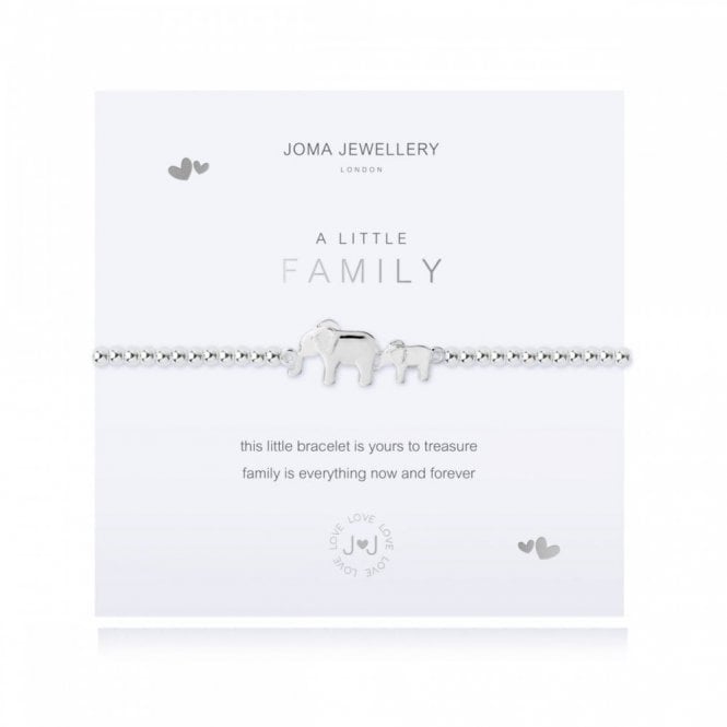 Joma Jewellery  A Little 'Family' Bracelet 17.5cm Stretch