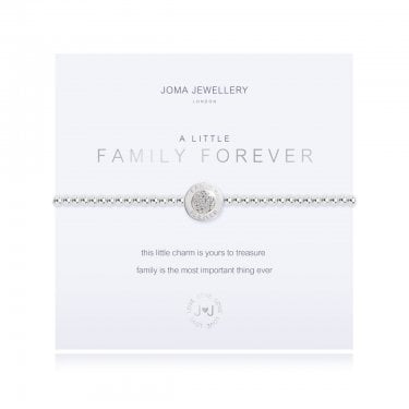 Joma Jewellery A Little 'Family Forever' Bracelet 17.5cm Stretch