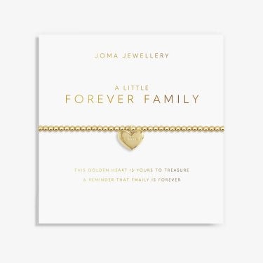 Joma Jewellery A Little 'Forever Family' Gold Tone Bracelet 17.5cm Stretch