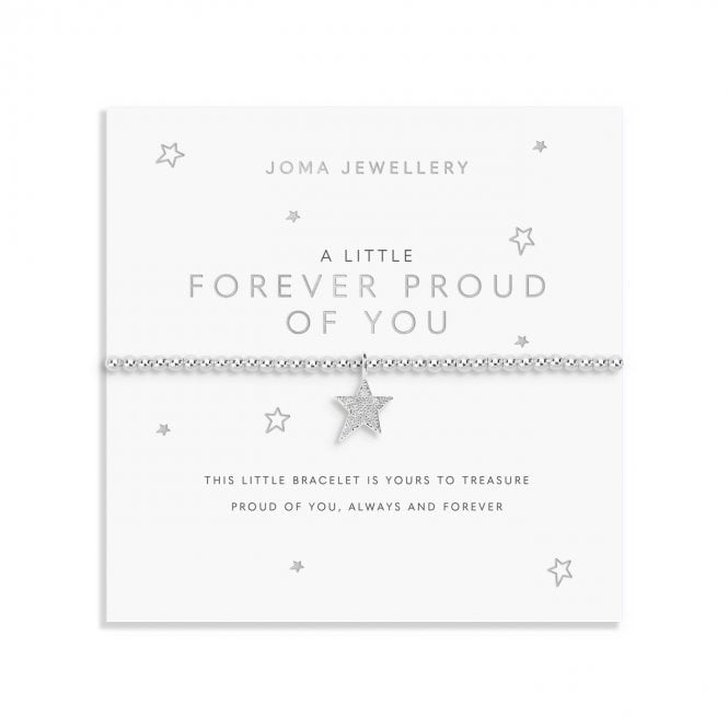 Joma Jewellery  A Little 'Forever Proud Of You' Bracelet 17.5cm Stretch 
