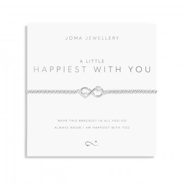 Joma Jewellery A Little 'Happiest With You' Bracelet 17.5cm Stretch 