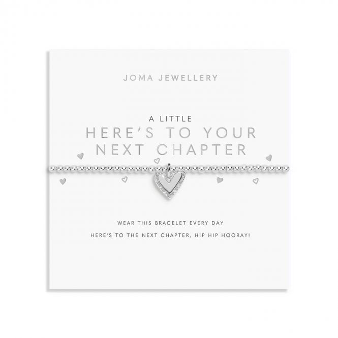 Joma Jewellery  A Little 'Here's To Your Next Chapter' Bracelet 17.5cm Stretch  