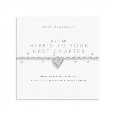 Joma Jewellery A Little 'Here's To Your Next Chapter' Bracelet 17.5cm Stretch  
