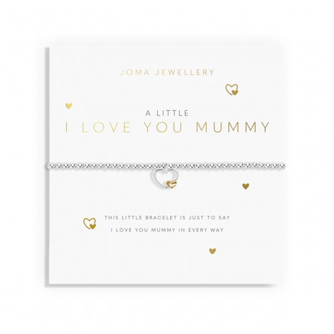 Joma Jewellery  A Little 'I Love You Mummy' Bracelet 17.5cm Stretch