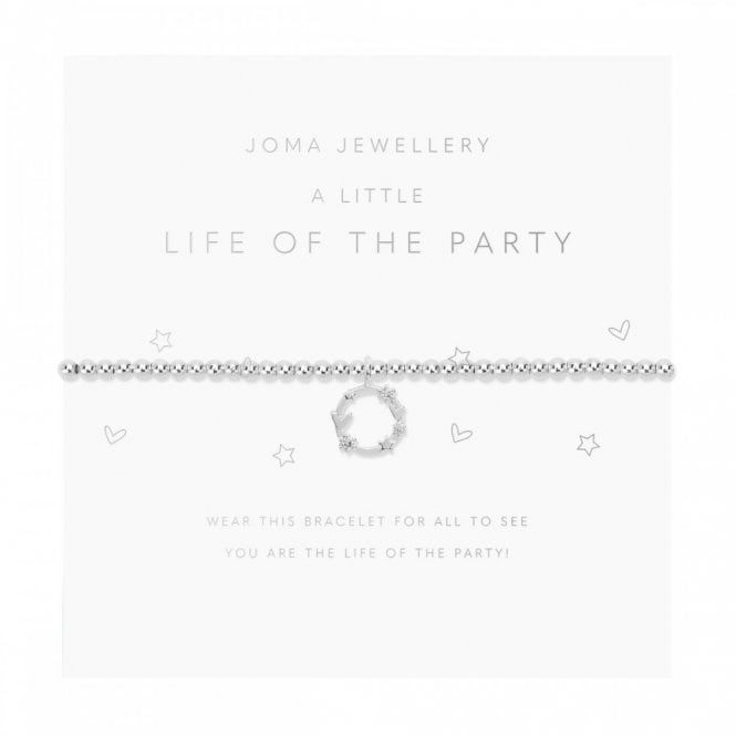 Joma Jewellery  A Little 'Life Of The Party' Bracelet 17.5cm Stretch