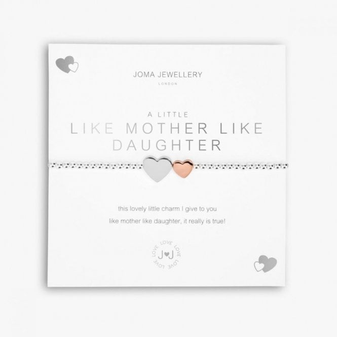 Joma Jewellery  A Little 'Like Mother Like Daughter' Bracelet 17.5cm Stretch