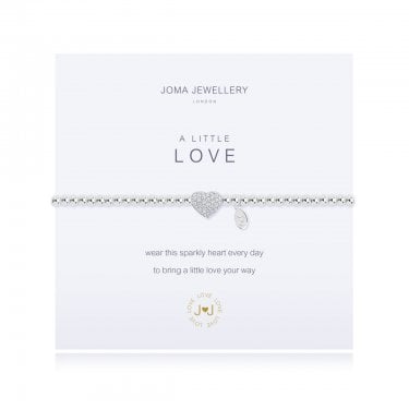 Joma Jewellery A Little 'Love' Bracelet 17.5cm Stretch