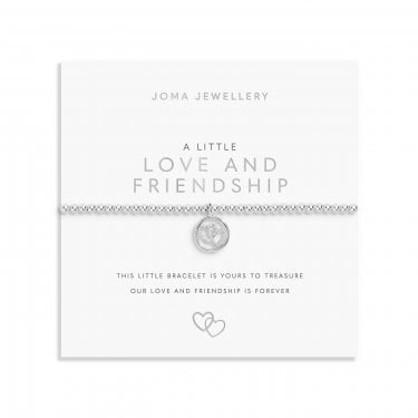 Joma Jewellery A Little 'Love & Friendship' Bracelet 17.5cm Stretch  