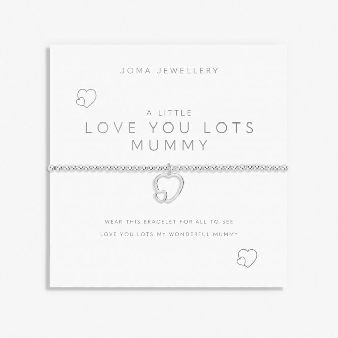 Joma Jewellery  A Little 'Love You Lots Mummy' Bracelet 17.5cm Stretch  