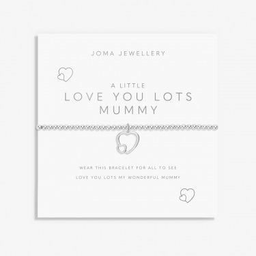 Joma Jewellery A Little 'Love You Lots Mummy' Bracelet 17.5cm Stretch  