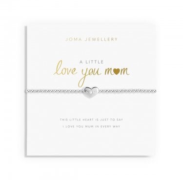 Joma Jewellery A Little 'Love You Mum' Bracelet 17.5cm Stretch  