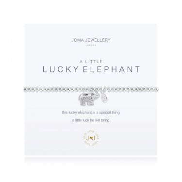 Joma Jewellery A Little 'Lucky Elephant' Bracelet 17.5cm Stretch