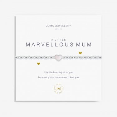 Joma Jewellery A Little 'Marvellous Mum' Bracelet 17.5cm Stretch